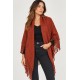 Poncho punto mujer