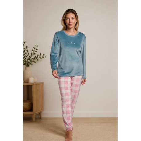 Pijama Ysabel Mora mujer cuadros
