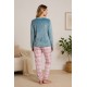 Pijama Ysabel Mora mujer cuadros