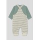 Conjunto peto rayas bebé Street Monkey
