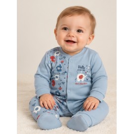 Pijama pelele Elefantes Don Algodón bebé