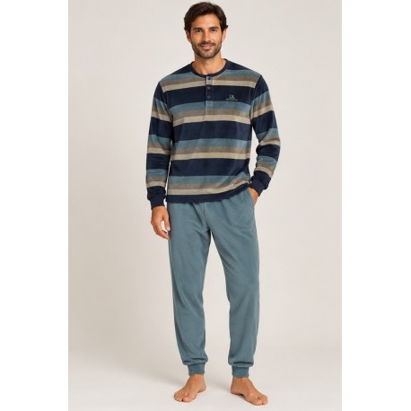 Pijama rayas Don Algodón hombre