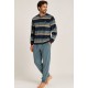 Pijama rayas Don Algodón hombre