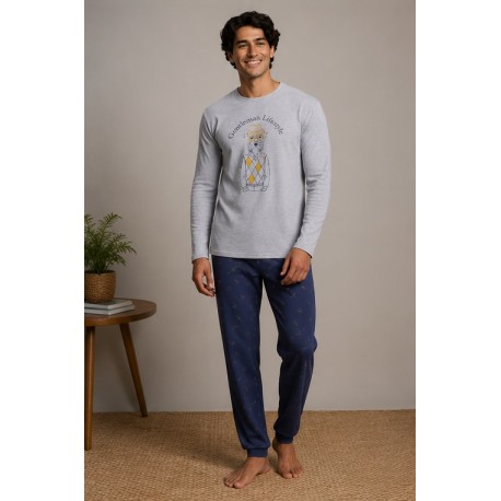 Pijama "Perro" Ysabel Mora hombre