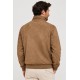 Chaqueta antelina hombre