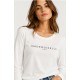 Camiseta "Mademoiselle" mujer