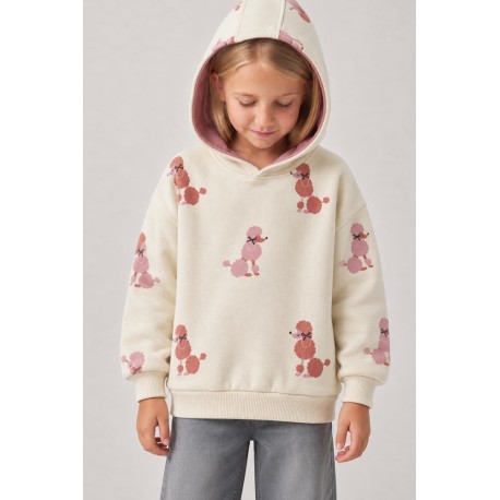 Sudadera niña "Caniches"