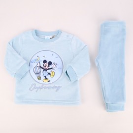 Pijama Mickey coralina bebé