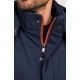 Chaqueta acolchada hombre capucha