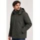 Chaqueta acolchada hombre capucha