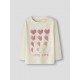Camiseta Corazones Name It niña manga larga
