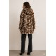 Abrigo reversible Tiffosi Animal print