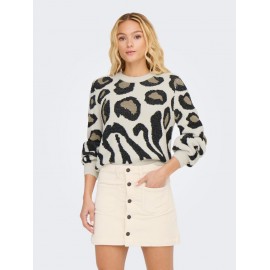 Jersey punto Animal Print mujer JDY