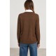 Jersey cuello camisa mujer