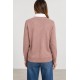 Jersey cuello camisa mujer