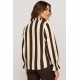 Blusa rayas lazo mujer