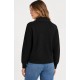 Jersey cuello polo botones mujer