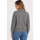 Jersey cuello polo botones mujer