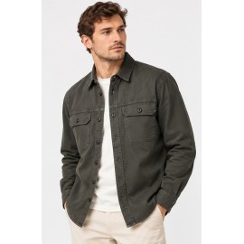 Sobrecamisa bolsillos hombre