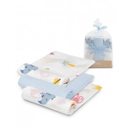 Pack 3 gasas bambú bebé Interbaby