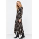 Vestido asimétrico nudo Tiffosi mujer