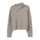Jersey cuello caído botones Tiffosi mujer