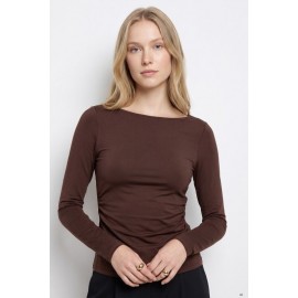 Camiseta lycra frunces Tiffosi mujer