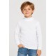 Camiseta cuello semicisne unisex infantil