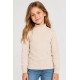 Camiseta cuello semicisne unisex infantil