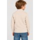 Camiseta cuello semicisne unisex infantil