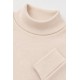 Camiseta cuello semicisne unisex infantil
