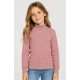 Camiseta cuello semicisne unisex infantil