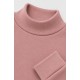 Camiseta cuello semicisne unisex infantil