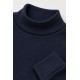 Camiseta cuello semicisne unisex infantil