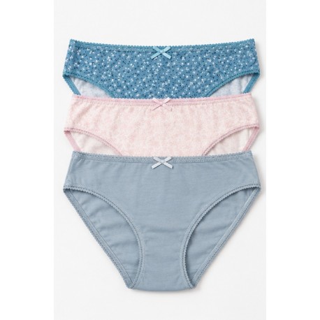 Pack 3 bragas mujer estampados