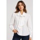 Blusa mujer lazada cuello