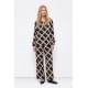 Pantalón estampado geométrico Tiffosi mujer