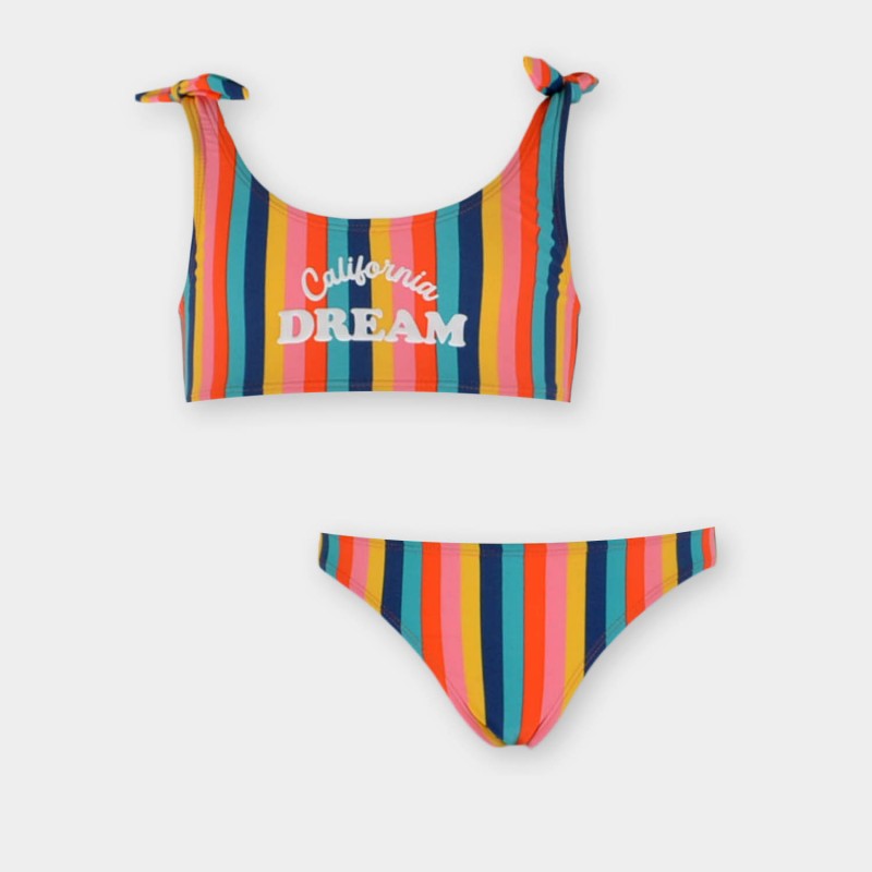 bikini rayas niña