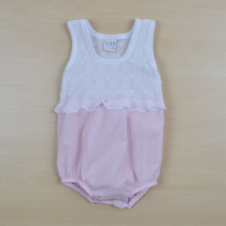 body bebé rosa niña