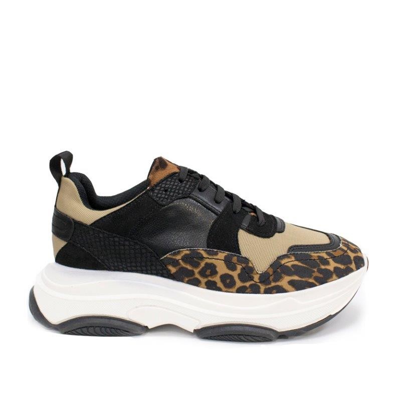 zapatilla de plataforma de colores