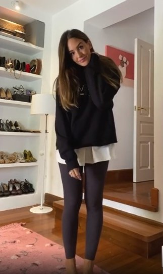 rocio osorno con leggins