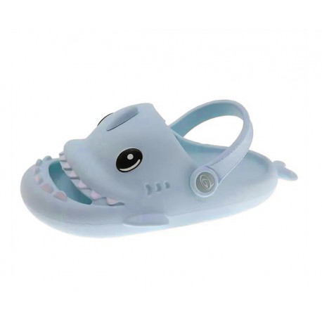 zueco goma infantil tiburón